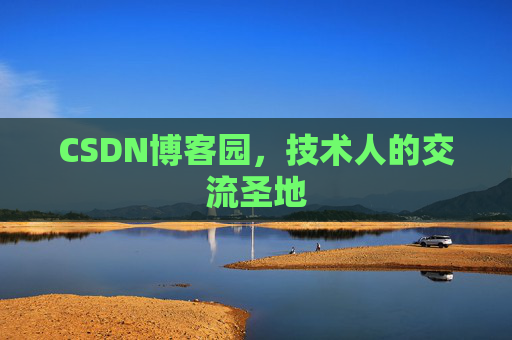 CSDN博客园，技术人的交流圣地